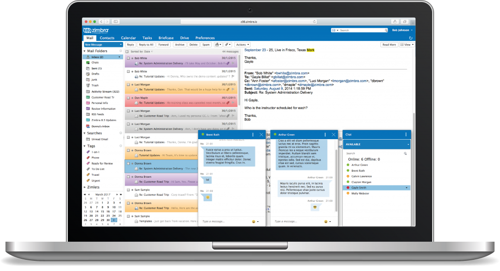 Zimbra Messagerie Collaborative Open Source